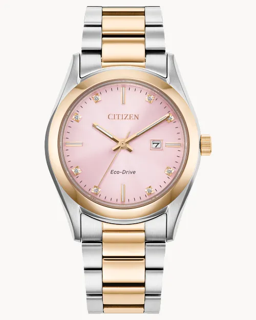 Sport Luxury Pink Dial Stainless Steel Bracelet EW2706-58X | CITIZEN Sport Luxury Pink Dial Stainless Steel Bracelet EW2706-58X | CITIZEN
